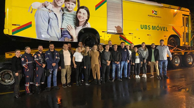 Comboio do Governo de Forquilhinha leva esperança para o Rio Grande do Sul